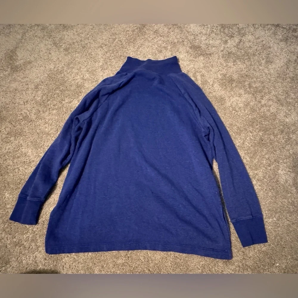 J.Crew Funnel Neck Pullover Sweater – Size S | Blue